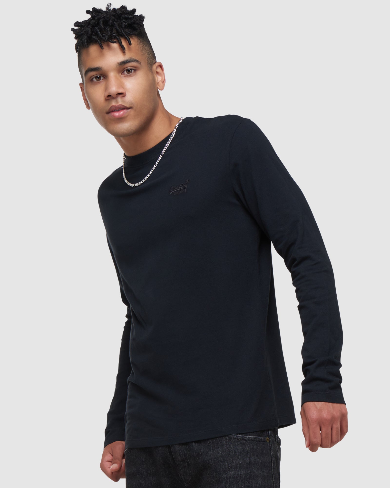 Superdry Academy Dyed Textured Crew Blankyt | 692104-UQJ