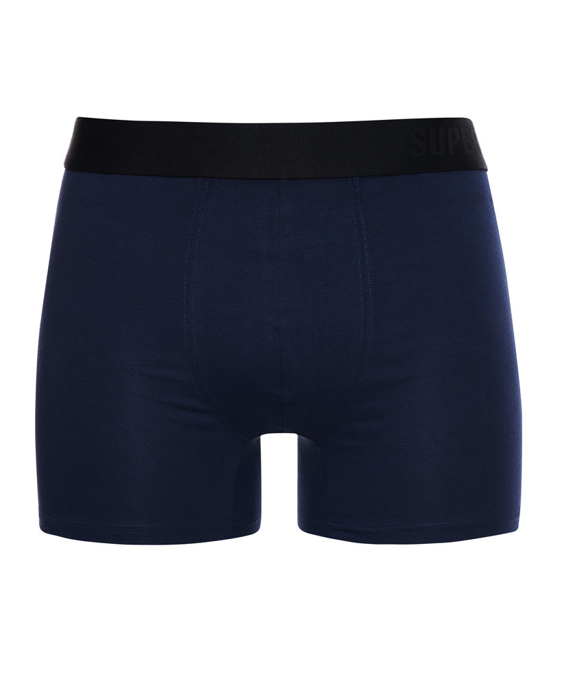 Superdry Boxerské Multi Triple Pack Černé | 416982-MHU