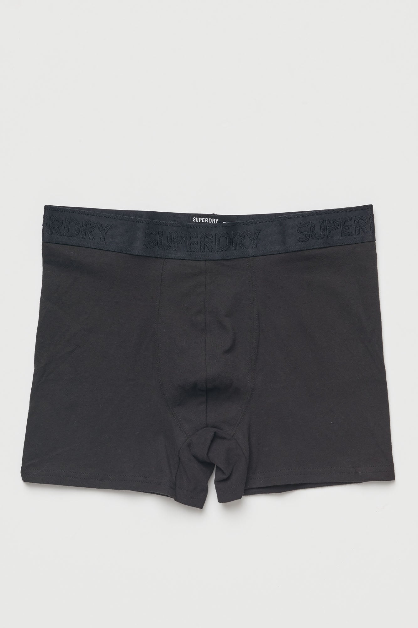 Superdry Boxerské Offset Double Pack Černé | 817024-ONX