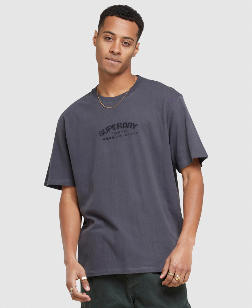 Superdry City College Oversized Bílé | 185069-NUP