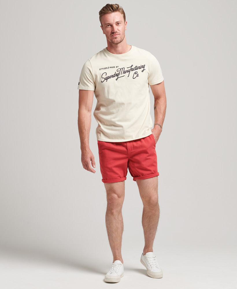 Superdry Code Applique Sweatshorts Červené | 084361-ZWG