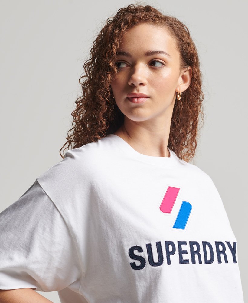 Superdry Code Tech Crew Hnědé | 804569-ZVJ