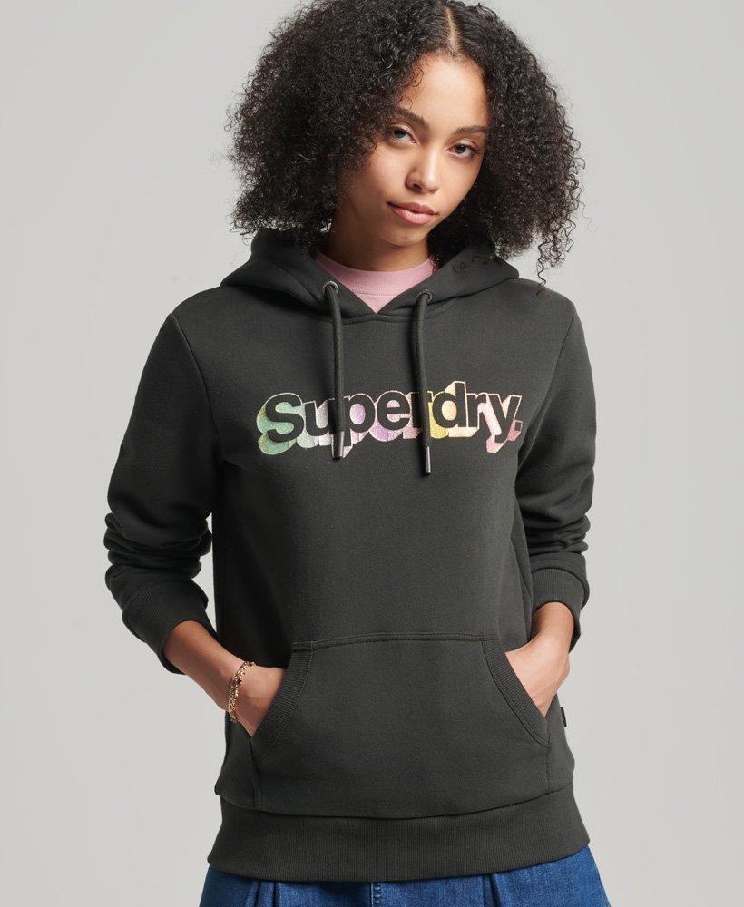 Superdry Core Full Length Černé | 670135-HQO