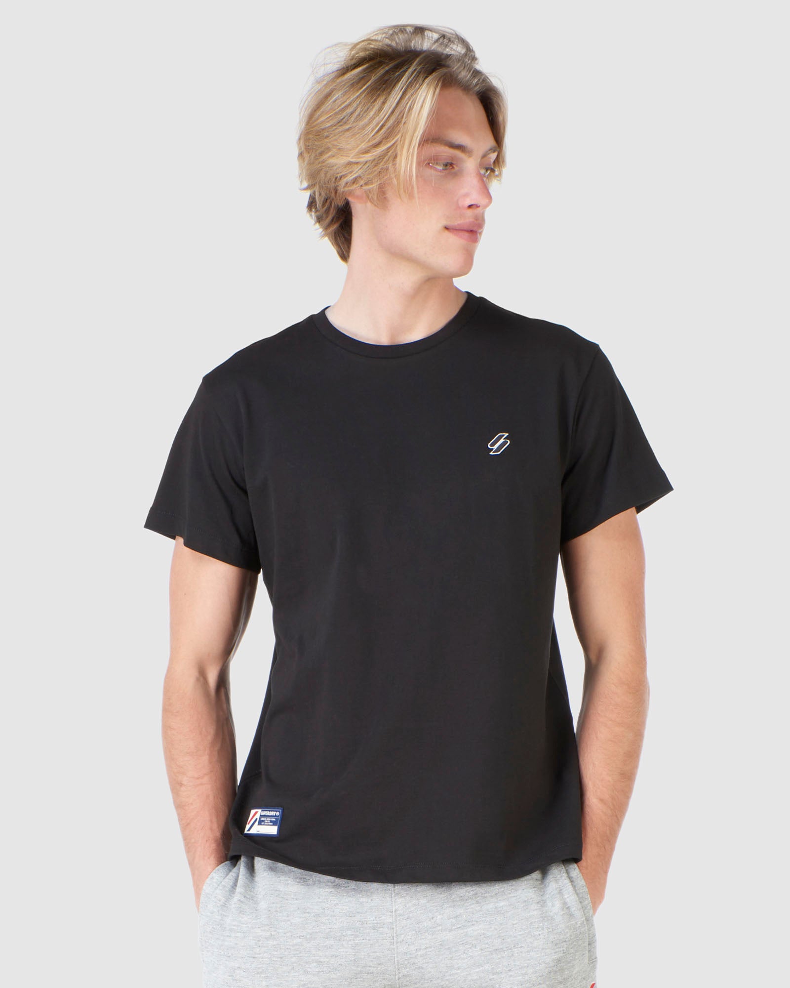 Superdry Core Logo Tee Tmavě Blankyt | 275034-QJI