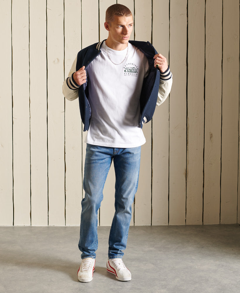 Superdry Essential Tee Bílé | 659840-DTX