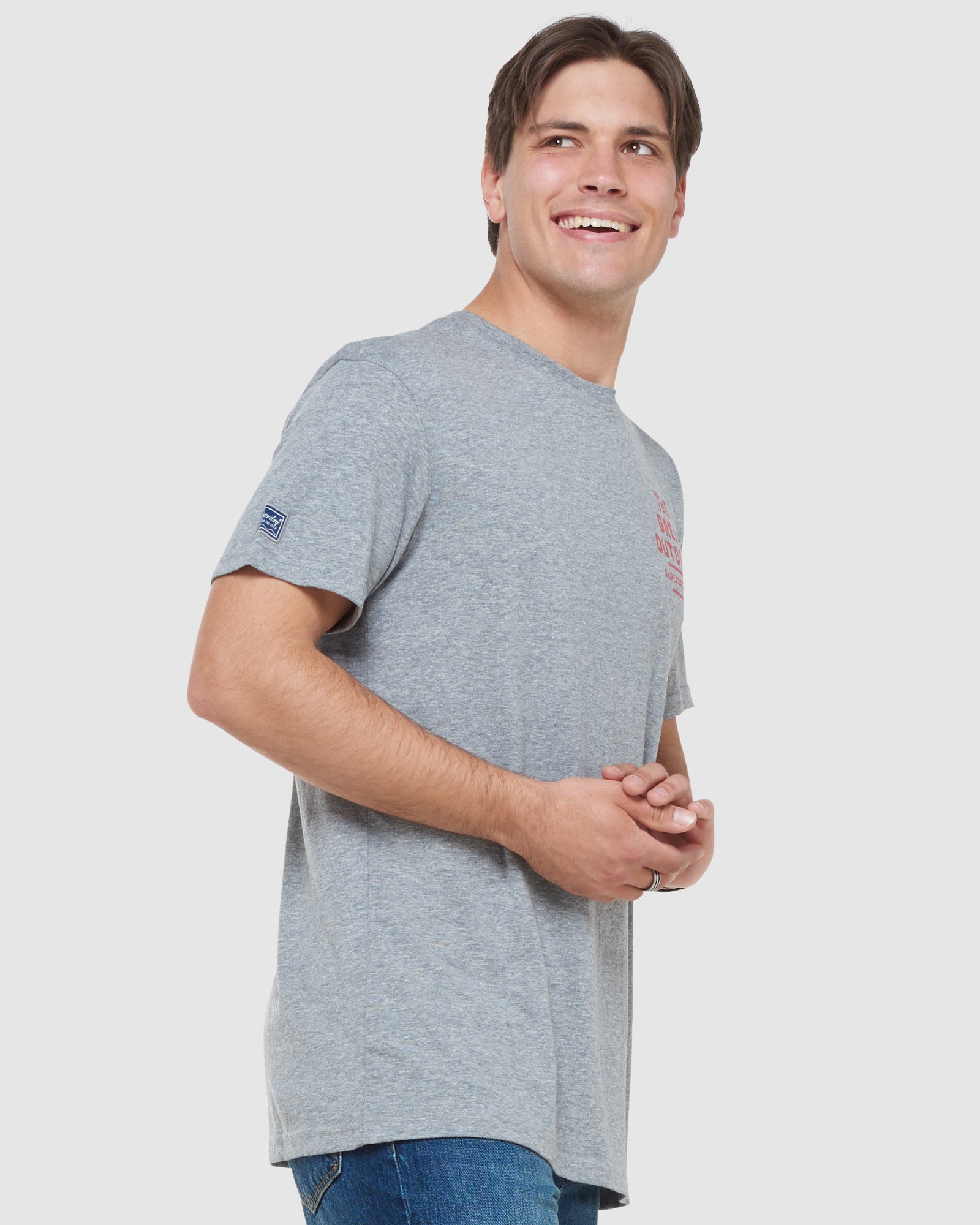 Superdry Essential Tee Tmavě Blankyt | 734516-QWT