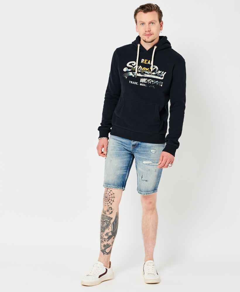 Superdry Ls Grandad Šedé | 739810-LXY