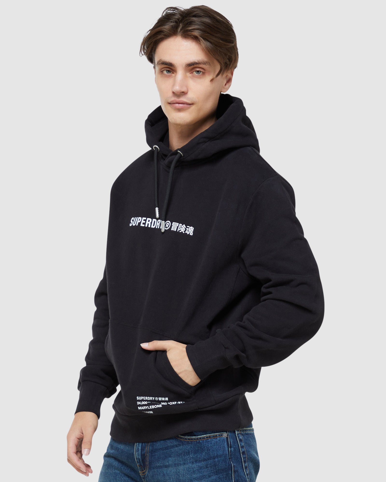 Superdry Studios Merino Henley Hnědé | 107962-DQT