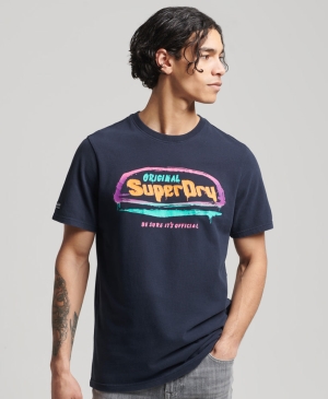 Superdry City College Oversized Šedé | 183250-LMG