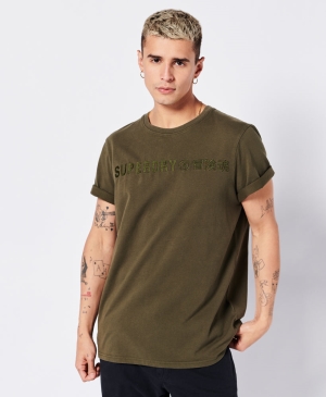 Superdry Essential Tee Tmavě Blankyt | 196378-AKQ