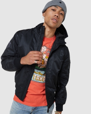 Superdry MA1 Bomber Tmavě Blankyt | 136289-OCQ