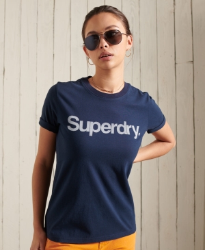 Superdry Vintage Crop Tee Červené | 586270-XJR