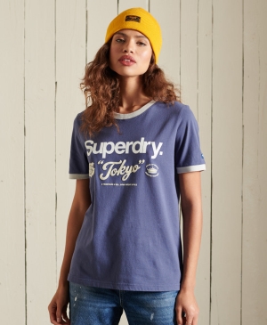 Superdry Vintage Logo Henley Sweatshirt Šedé | 958176-PDI