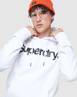 Superdry Vintage Rovný Černé | 124809-KQT